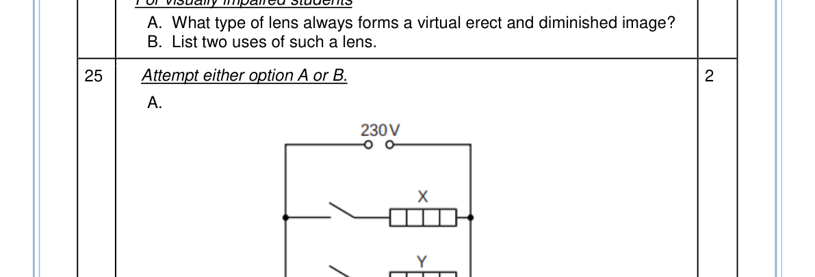 diagram for Total current for appliances in parallel