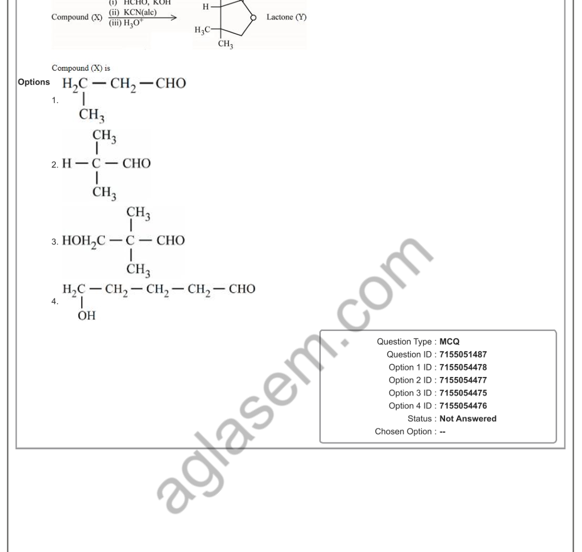 diagram for Aldol + cyanohydrin sequence