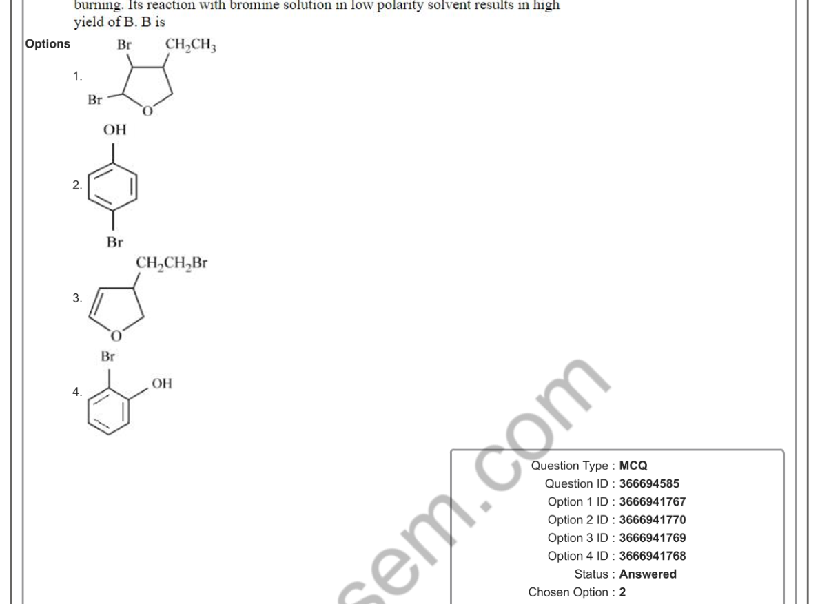 diagram for Phenol bromination